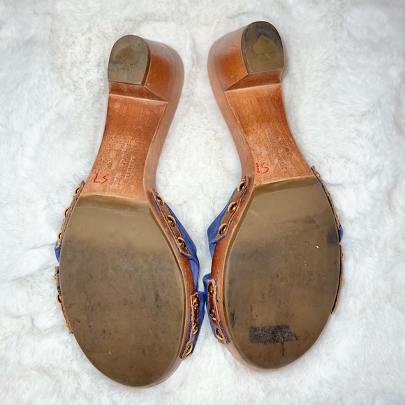 Kate Spade ♠️ Bow and wood sandals - Picture 8 of 9